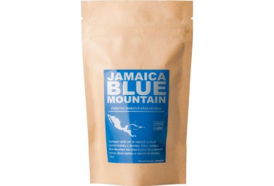 Jamaica Blue Mountain Arabika 50g, Zrnková 