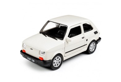 Welly Fiat 126, Bílý 1:34-39