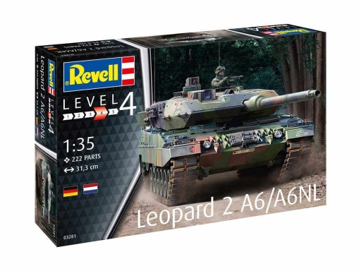 Revell ModelKit tank 03281 Leopard 2 A6/A6NL (1:35)