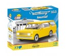 Cobi 24543 WARTBURG 353 Tourist, Žlutý 1:35, 77 kostek