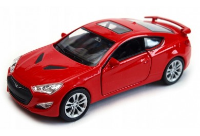 Welly Hyundai Genesis II Coupe, červené 1:34-39