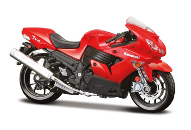 Maisto Kawasaki Ninja ZX-14R, Červená 1:18 