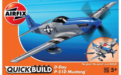 Airfix Quick Bulid J6046 D-Day P-51D Mustang