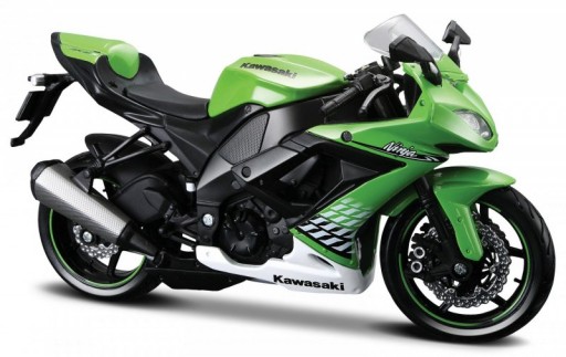 Maisto Kawasaki Ninja ZX-10R, Zelená 1:18
