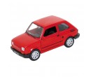 Welly Fiat 126, Červený 1:34-39