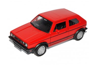 Welly Volkswagen Golf I GTI, Červený 1:34