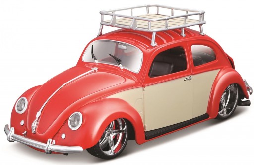 Maisto Volkswagen Beetle (1951) červený 1:18