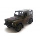 Welly Land Rover Defender (army camouflage) 1:34-39