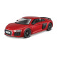 Maisto Kit Audi R8 V10 Plus, metal červená, 1:24