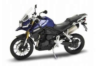 Welly Triumph Tiger Explorer (blue) 1:18