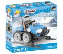 Cobi 1544 ACTION TOWN Policejní sněžný skútr, 100 kostek