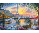 Castorland puzzle 500 dílků, Čas na čaj pod Eiffelovkou
