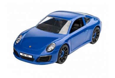 Revell Junior Kit 00821 Porsche 911 Carrera S, Modré 1:20