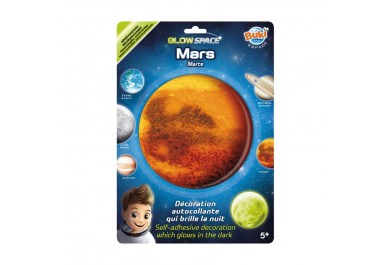 BUKI 3D Planeta Mars svítící dekorace na zeď