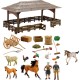 Buddy Toys 1021 Farma, zvířata s velkým příslušenstvím