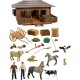 Buddy Toys 1041 Farma, Stáj a zvířata s velkým příslušenstvím