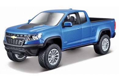 Maisto Kit Chevrolet Colorado ZR2, Modré 1:24