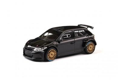 Škoda Fabia III R5 (2015) Černá 1:43