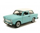 Welly Trabant 601 Modrý s bežovou střechou 1:24