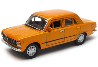 Welly Fiat 125p, Oranžový 1:34-39