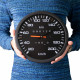 Froster Speedometer nástěnné hodiny, průměr 30 cm