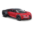 Maisto Bugatti Chiron Sport, červeno-černá 1:24