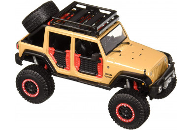 Maisto Jeep Wrangler Unlimited Off-Road, Hnědý 1:24