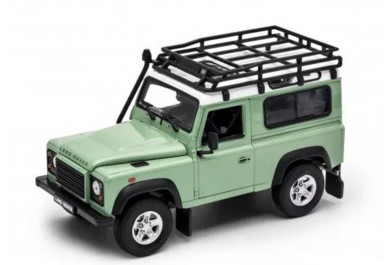 Welly Land Rover Defender, Green 1:24