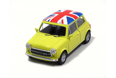 Welly Mini Cooper 1300 UK, Yellow 1:34-39