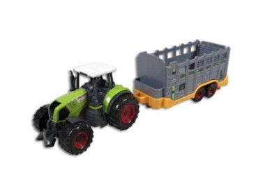 MaDe Farmářský set, Traktor s vlečkou na skot 21 cm