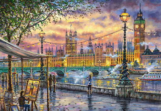Castorland puzzle 1000 dílků - Londýnská inspirace