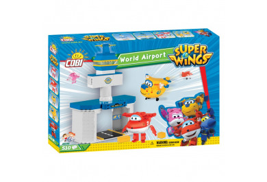 Cobi 25132 Super Wings Letiště, 510 kostek