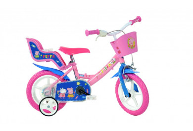 Dino Bikes Dětské kolo Prasátko Pepa 12