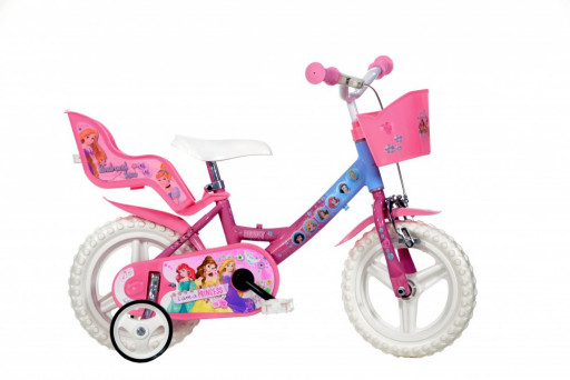 Dino Bikes Dětské kolo Princezny Disney 12"