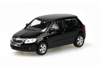 Abrex Škoda Fabia II (2006) Černá Magic Metalíza 1:43