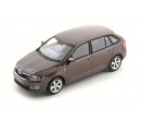 Škoda Rapid Spaceback (2013) Hnědá Topaz Metalíza 1:43