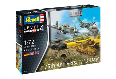 Revell Gift Set 03352 - 75 Years D-Day Set (1:72)