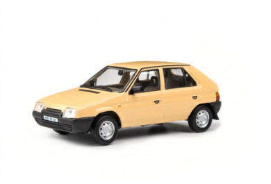 Abrex Škoda Favorit 136L (1988) Žlutá Mimóza 1:43