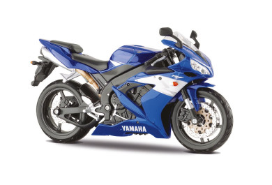 Maisto Motocykl, 2004 Yamaha YZF-R1, modrá, 1:12