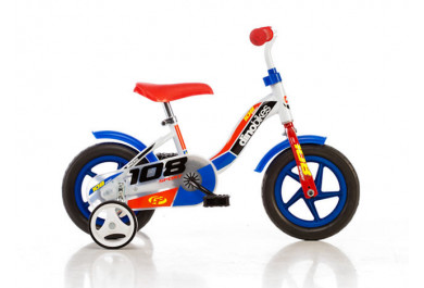 Dino Bikes 108L Dětské kolo modré 10