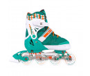 Nils Extreme NA 13911A Kolečkové brusle vel.L (39-42) mentolové