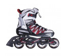 Spokey Halo II. Kolečkové brusle, červené, ABEC5 Carbon vel.44