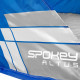 Spokey ALTUS Samorozkládací plážový paravan, 195x100x85 cm, limetkový