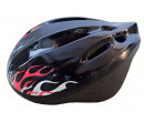 Dětská cyklistická přilba Plameny, vel. M (52 - 56 cm)
