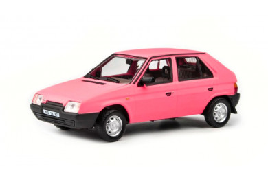 Abrex Škoda Favorit 136L (1988) Růžová Matná 1:43