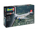 Revell ModelKit letadlo 04975 - Junkers Ju52/3m Civil (1:72)