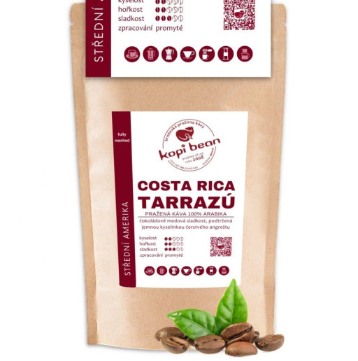 Káva Costa Rica Tarazzu Arabica středně mletá 200 g