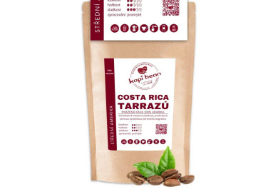 Káva Costa Rica Tarazzú Arabica středně mletá 200 g