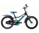 Kenzel Dětské jízdní kolo Lime RF16 1spd, černo-modré