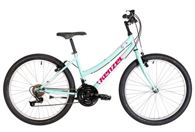 Kenzel Dětské jízdní kolo Compact RF24 girl 2025 tyrkysové